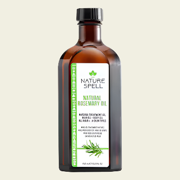 Nature Spell Rosemary Oil For Hair Growth, Pre-Diluted Hair & Scalp Oil Nourishes Dry, Damaged Hair, For Women & Men,150 ml
