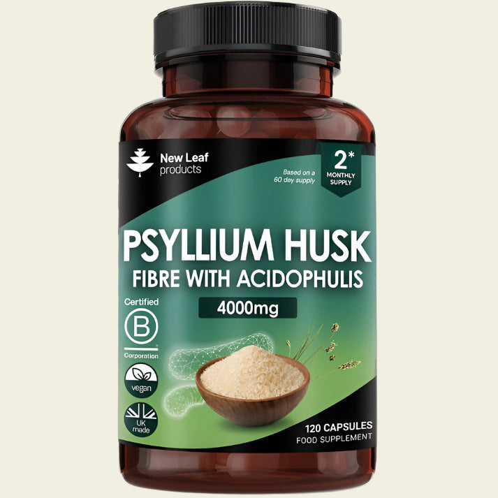 Fibre Supplement Psyllium Husk with Acidophilus Capsules
