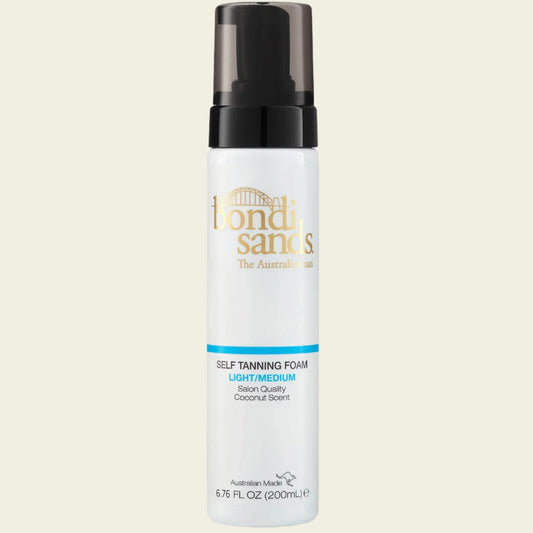 Bondi Sands Light/Medium Self-Tanning Foam - Lightweight, Buildable Formula Gives a Sun-Kissed Glow for a Flawless Finish; 200 mL/7.04 Oz