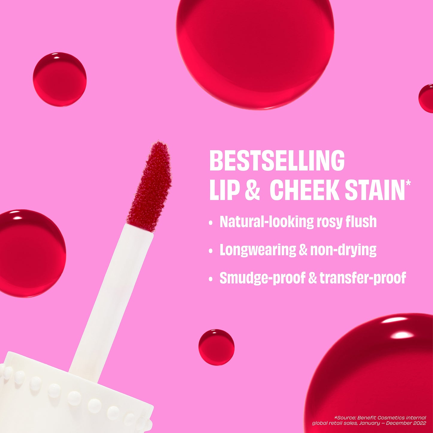 Lip balm, lip care, lip tint, Strawberry, rose tint, lip stain, cheek stain, Vegan & Cruelty-free, skincare, buy online in UK