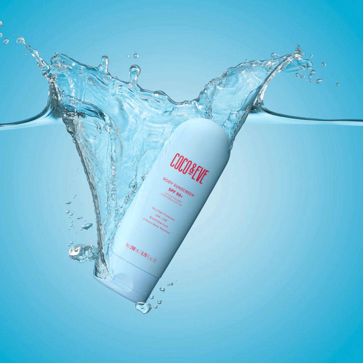 Coco & Eve Body Sunscreen SPF 50+ - Australian Made Natural Daily Broad Spectrum Sun Protection | Lightweight Moisturizing Water Resistant Lotion for Hydrating Glow | With Vitamin E and Aloe Vera
Sunscreen, Broad Spectrum, UVA/UVB, Skincare, Skincare Routine, Sun Care & Tanning, Coco & Eve, 200ML, Body Sunscreen, SPF 50, Buy best sunscreen online in UK at Luxsupp