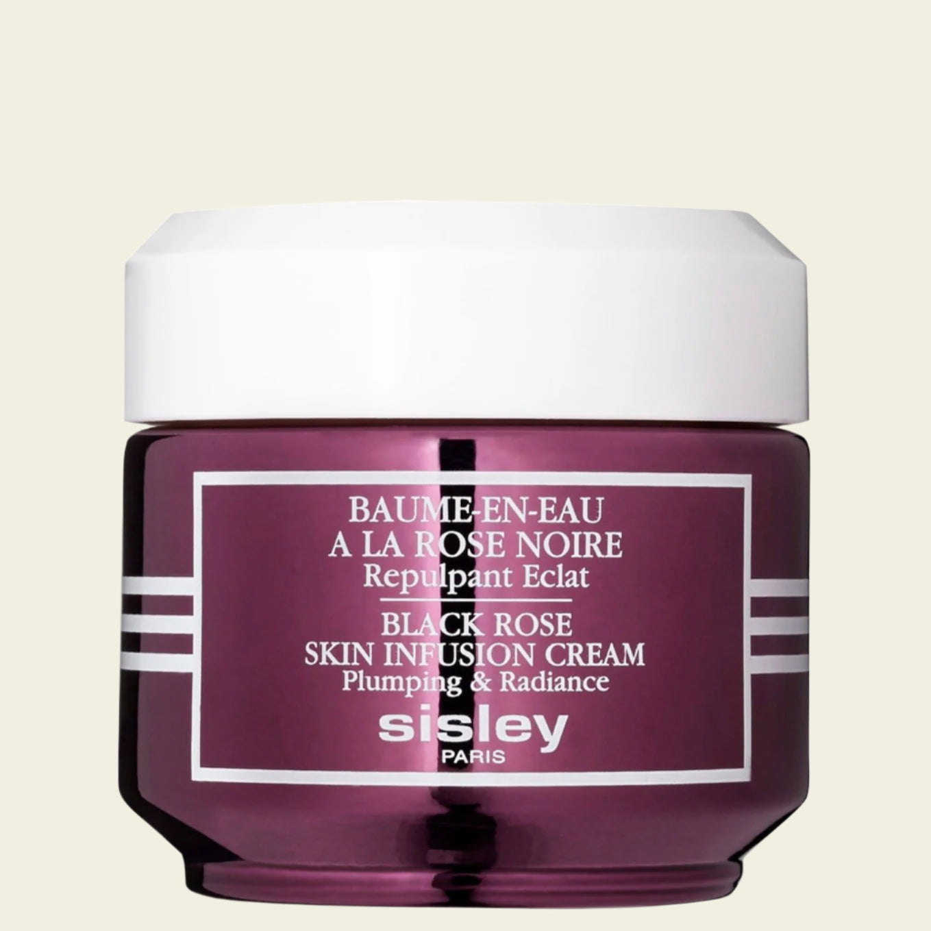 Sisley Black Rose Skin Infusion Cream – 50ml | Radiance-Boosting, Plumping Moisturiser for Dewy, Youthful Skin