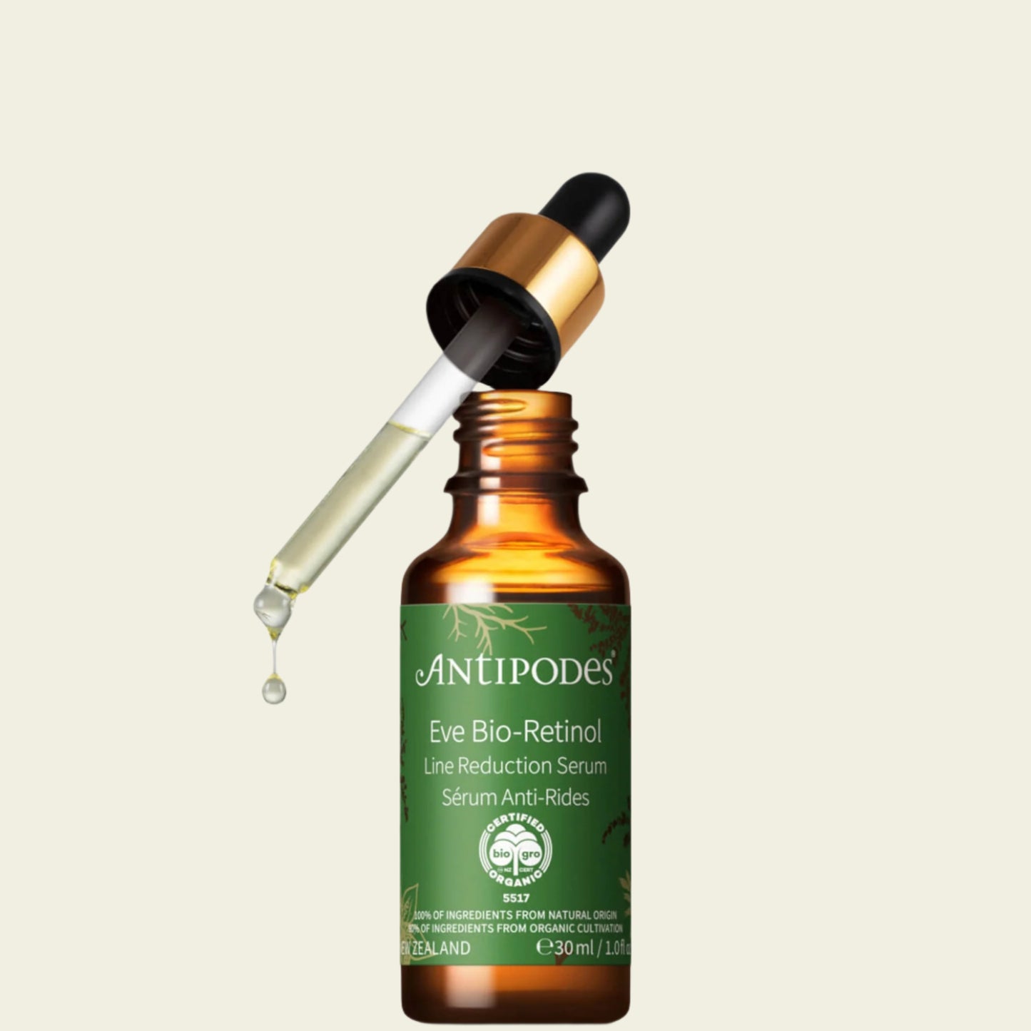 Antipodes Eve Bio-Retinol Line Reduction Serum, Vitamin A – Collagen Serum – 30ml