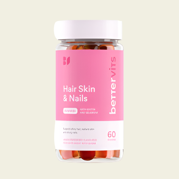 Bettervits Hair Skin & Nails gummies, Buy best Vitamins, Minerals & Supplements online in UK at luxsupp.com, Multivitamin Tablets for men & women, omega, Biotin and Iron, vitamin D, vitamin C, vitamin B
