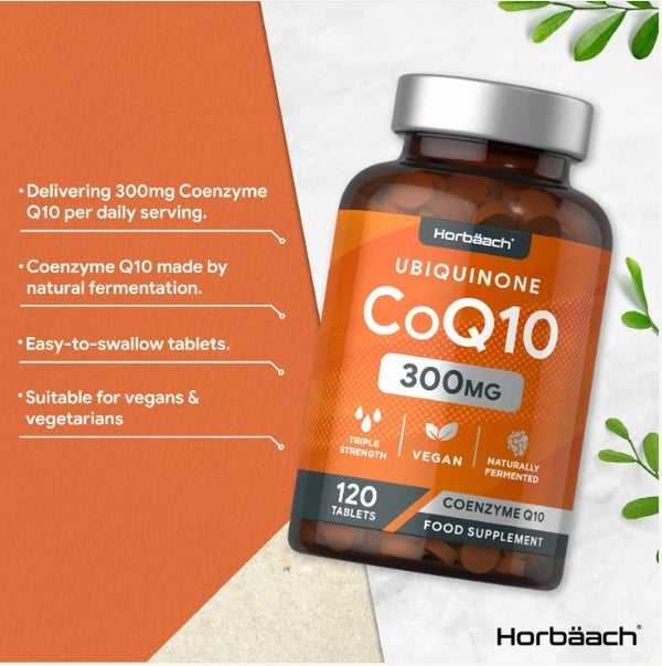 Ubiquinone CoQ10 300 mg | 120 Tablets