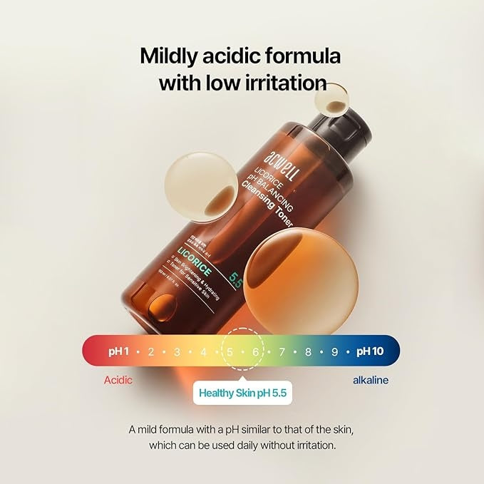 ACWELL Licorice pH Balancing Cleansing Toner 150ml