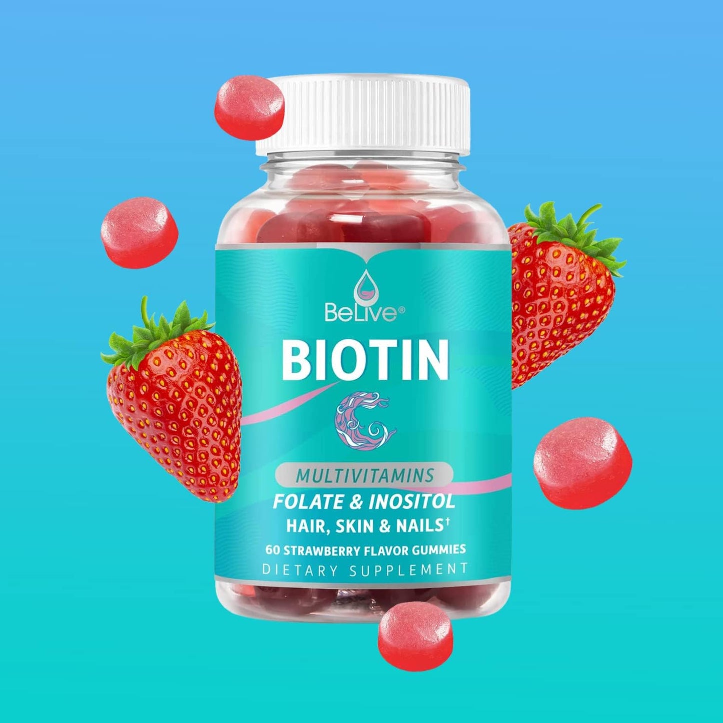 Belive Biotin Hair Growth Vitamin Supplement