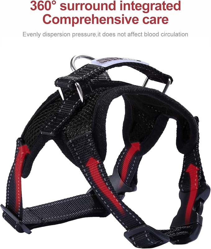 Dog Harness Vest Collar Hand Strap