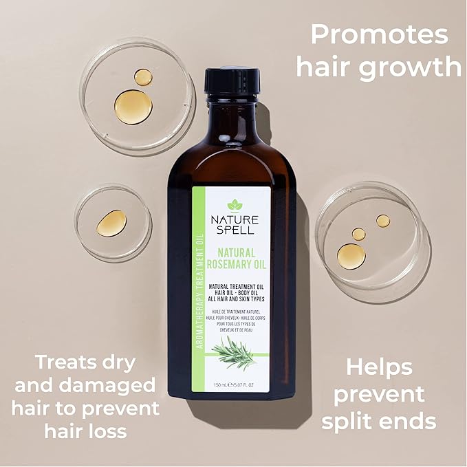 Nature Spell Rosemary Oil for Hair & Skin 150 ml