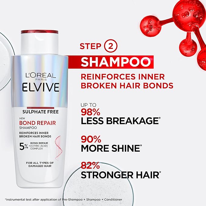 L'Oreal Paris Elvive Bond Repair Shampoo 200ml