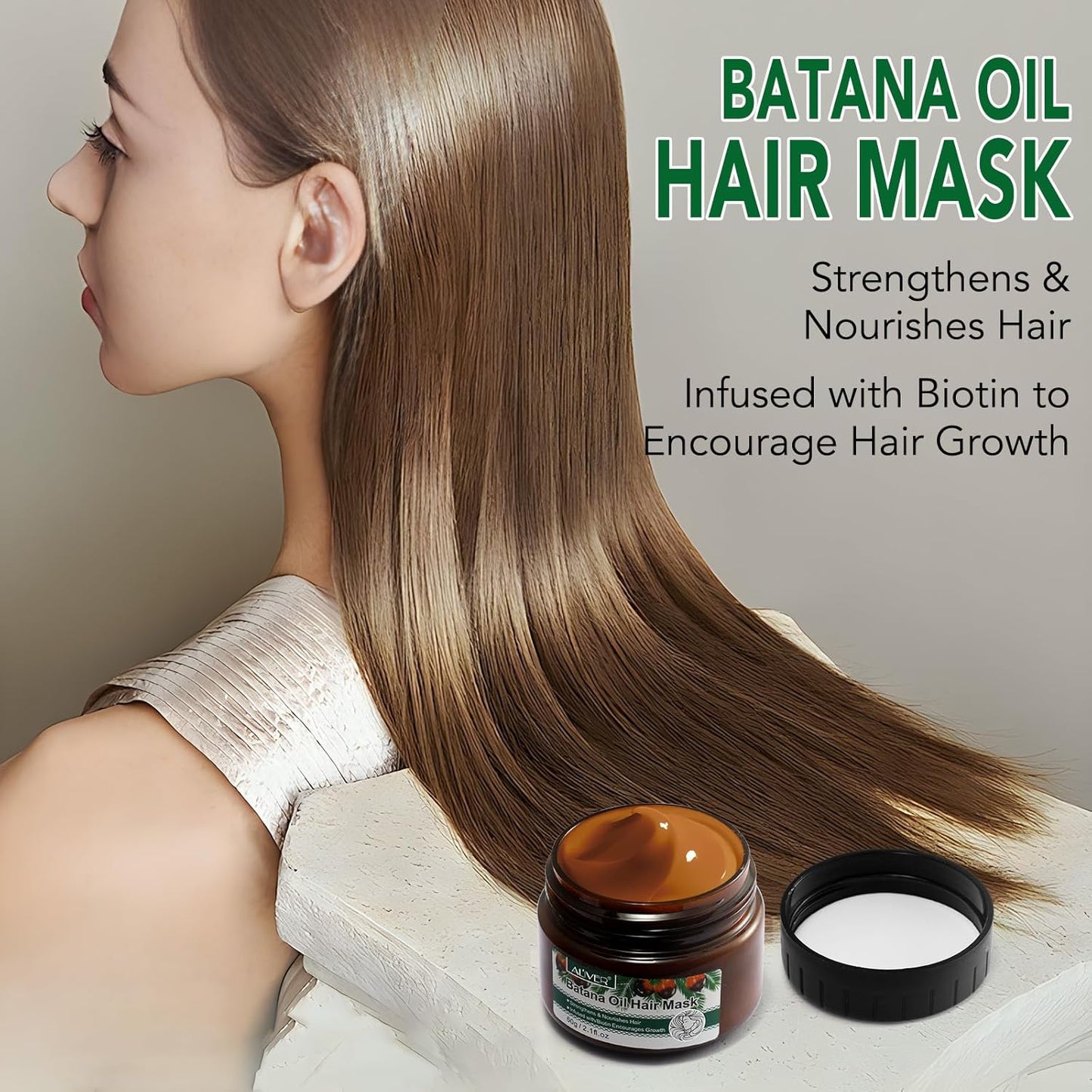 Batana Oil Hair Mask for Hair Growth Men & Women - 60g