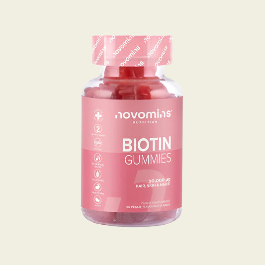 Biotin Gummies for Hair Growth - 10,000 mcg - 60 Gummies