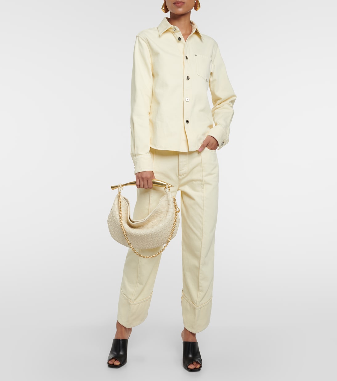 Bottega Veneta Sardine Small leather tote bag