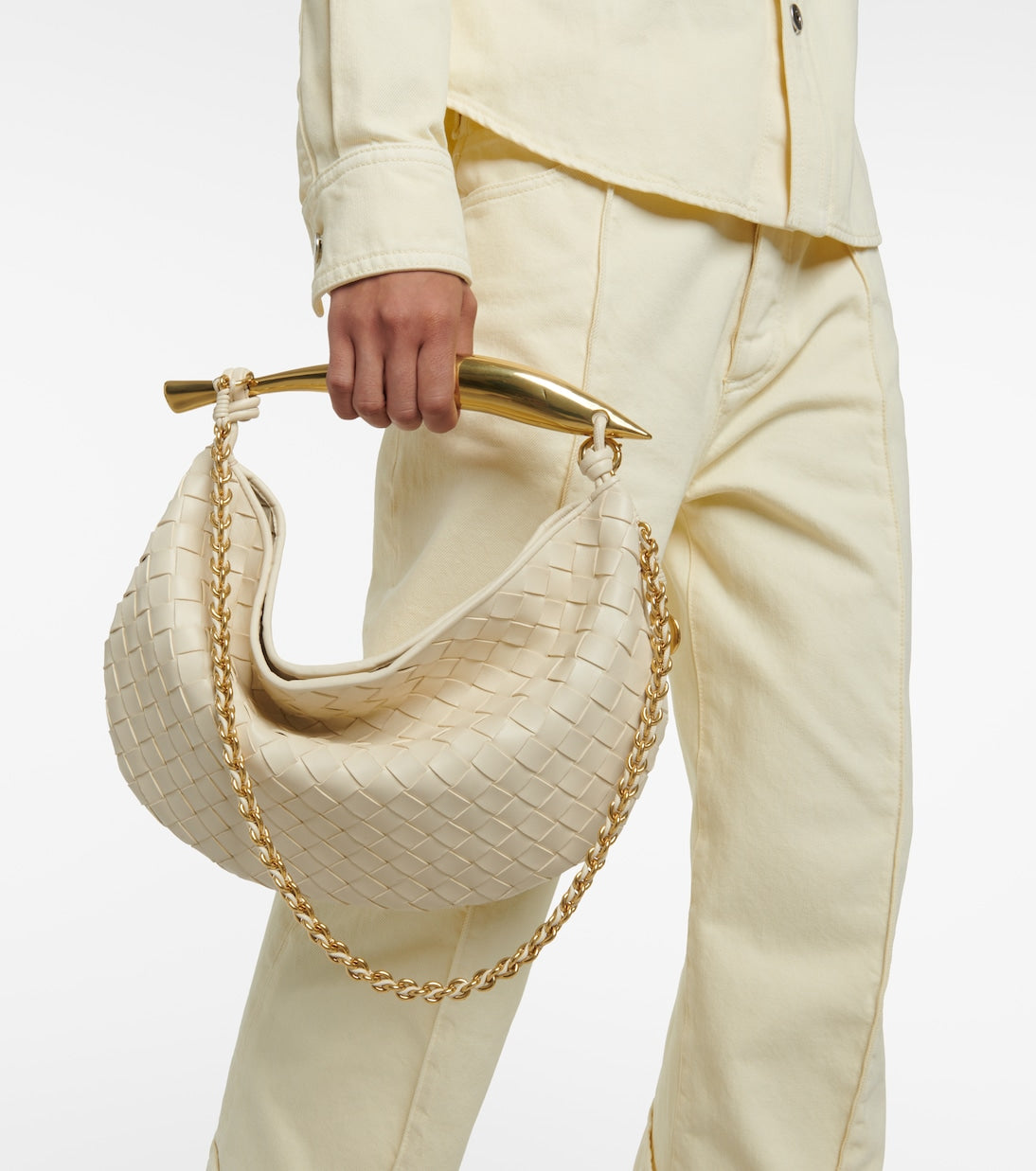 Bottega Veneta Sardine Small leather tote bag