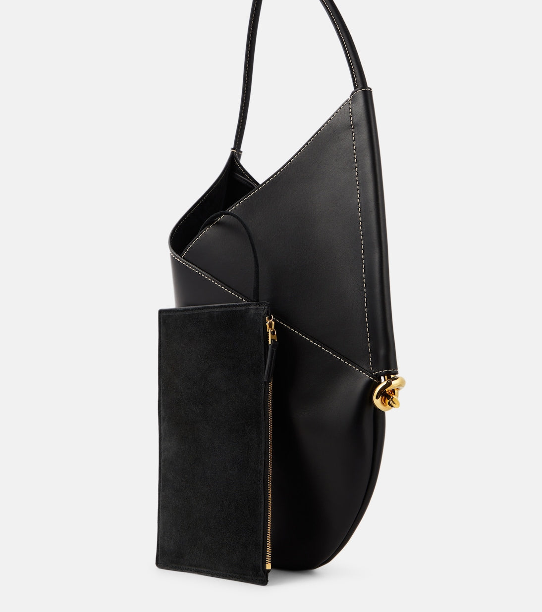 Bottega Veneta Solstice Knot Medium leather shoulder bag