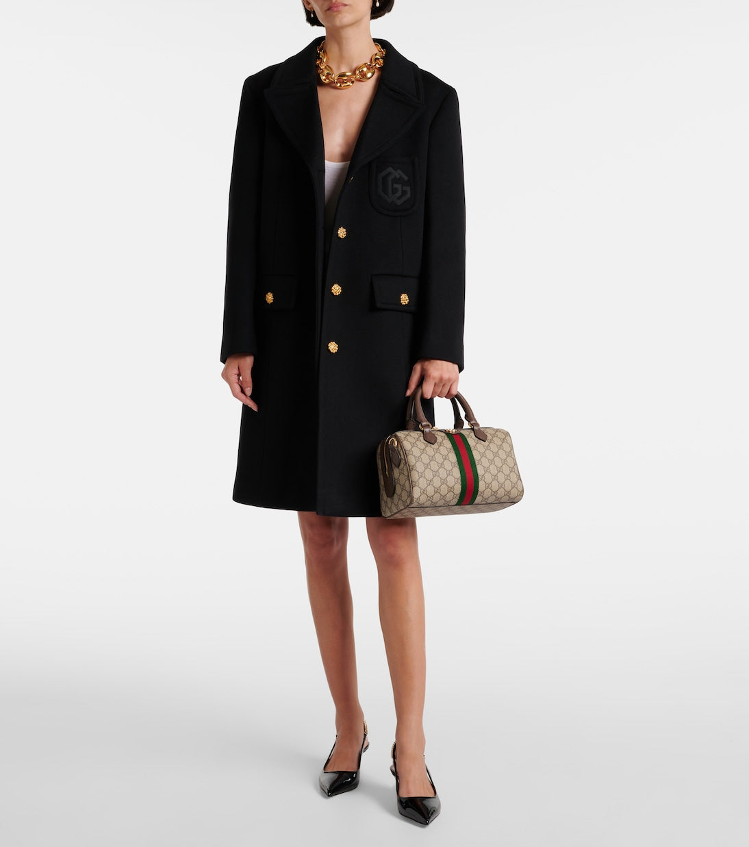 Gucci Ophidia GG Small canvas tote bag
