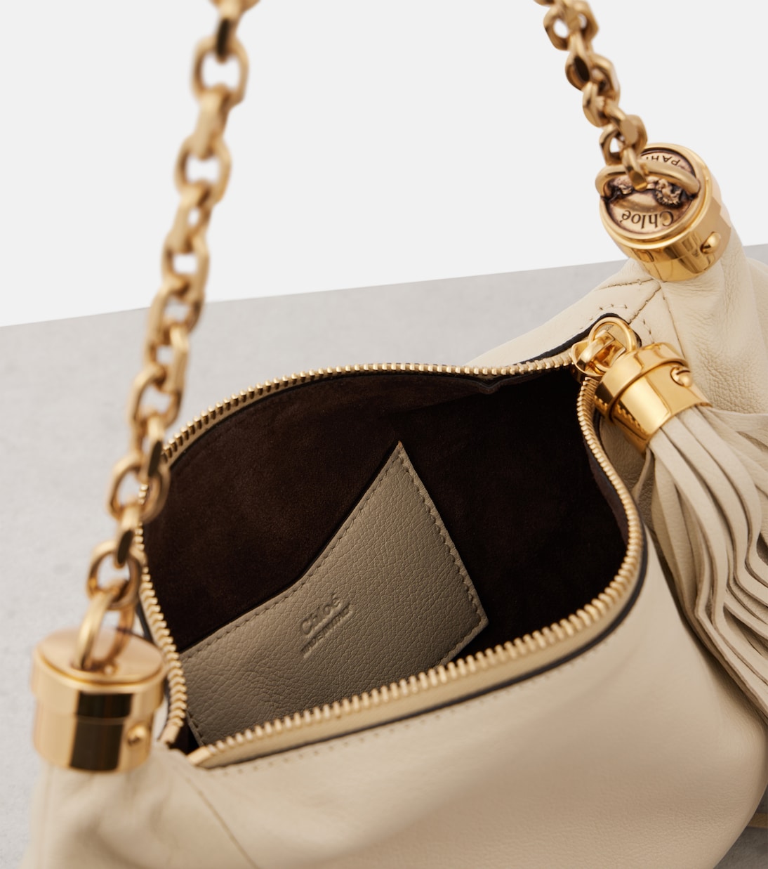 Chloé Foulard Small leather shoulder bag