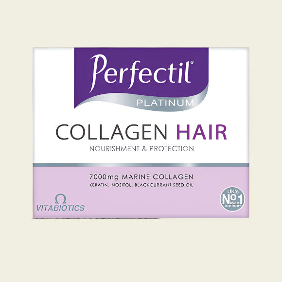 Vitabiotics Perfectil Platinum Collagen Drink Supplement for Hair - 10 x 50 ml vials