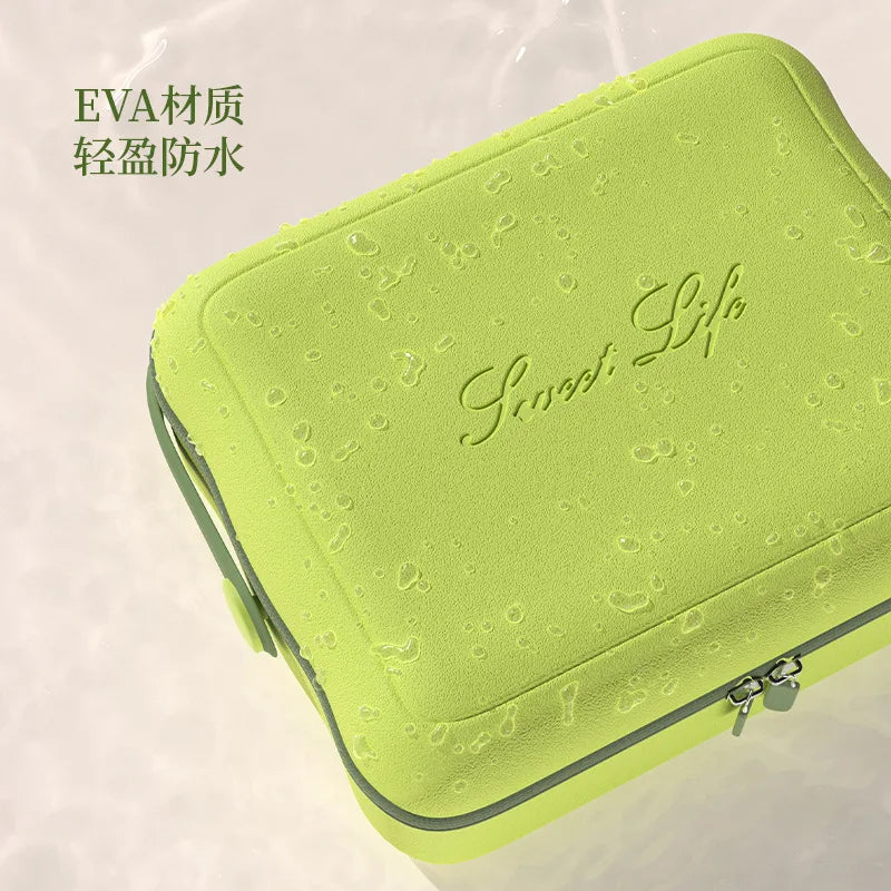 LED Cosmetic Case with Lights and Mirror Cosmetic Bag Large Capacity Premium Feeling Cosmetic Bag Luxury Makeup Bag Case