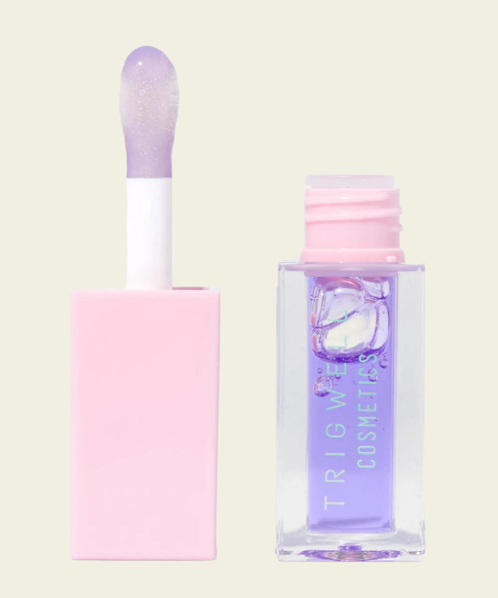 Trigwell Cosmetics Lip Oil, Grape, Best Lip Oils, Hydrating Lip Oil, Lip Oil for Dry Lips, Tinted Lip Oil, Best Lip Oil for Shine, Lip Oil for Plumping, Glossy Lip Oil, Lip Oil with SPF, Non-Sticky Lip Oil, Luxury Lip Oil