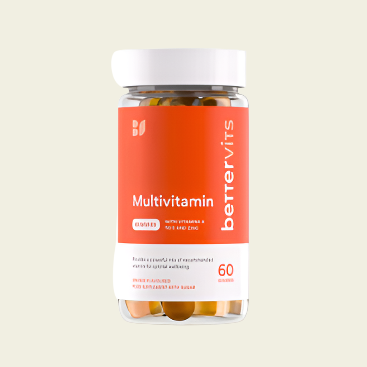Bettervits Multivitamin Gummies, Buy best Vitamins, Minerals & Supplements online in UK at luxsupp.com, Multivitamin Tablets for men & women, omega, Biotin and Iron, vitamin D, vitamin C, vitamin B