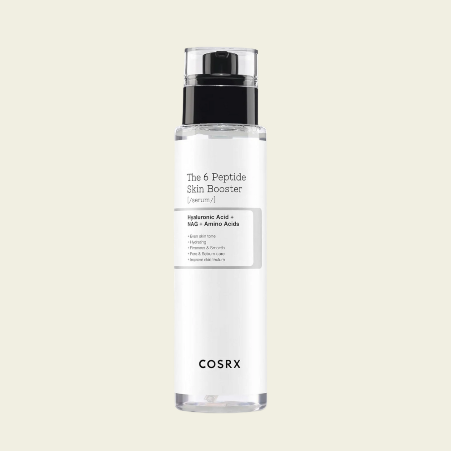 COSRX 6 Peptide Collagen Serum Face Toner with Niacinamide & Hyaluronic Acid, Hydrating & Firming Korean Essence, Anti-Wrinkle & Pore-Tightening Serum For Plump & Even Skin Tone, Korean Skincare 150ml