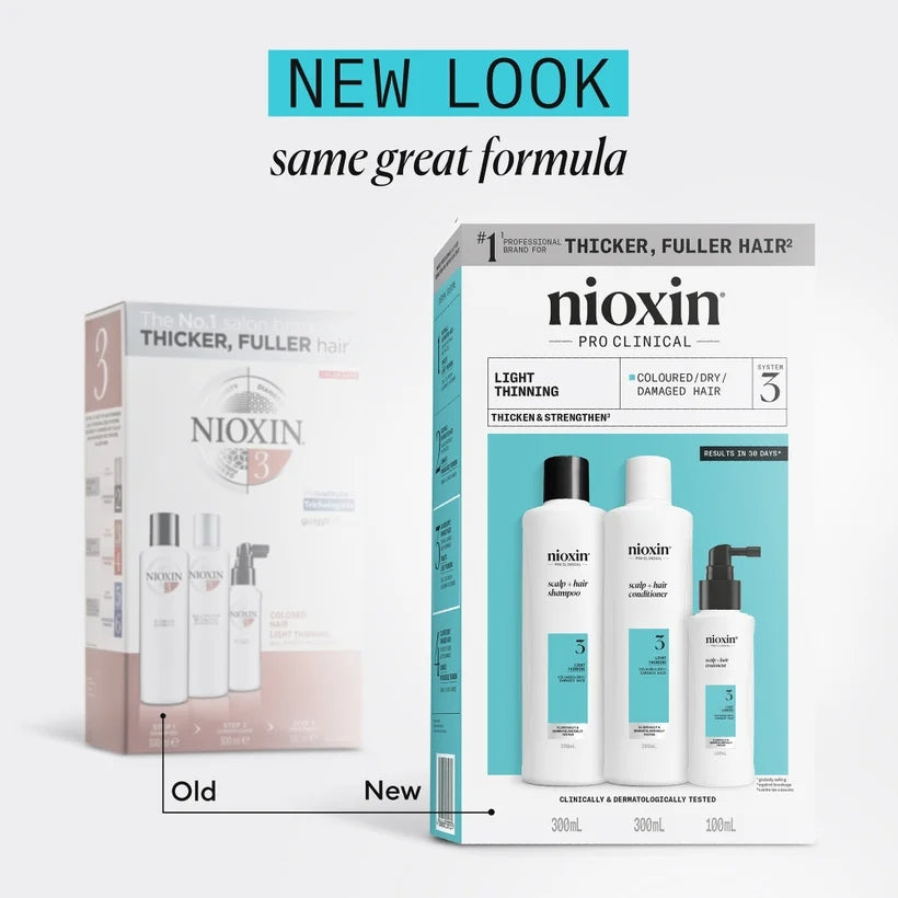 Nioxin 3-Part System Coloured Hair with Light Thinning Hair Treatment 150 ML