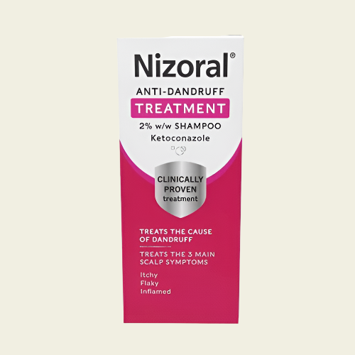 Nizoral Anti-Dandruff Treatment Shampoo, Treats and Prevents Dandruff, Clinically Proven to Control Itchy & Flaky Scalps, Contains Ketoconazole, Haircare, Shampoo, Anti-dandruff, 100ML,