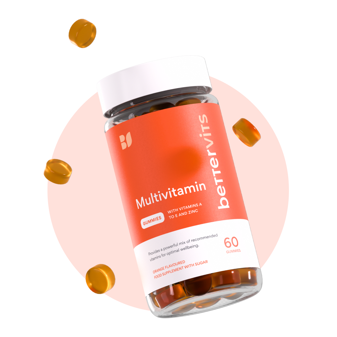 Bettervits Multivitamin Gummies, Buy best Vitamins, Minerals & Supplements online in UK at luxsupp.com, Multivitamin Tablets for men & women, omega, Biotin and Iron, vitamin D, vitamin C, vitamin B