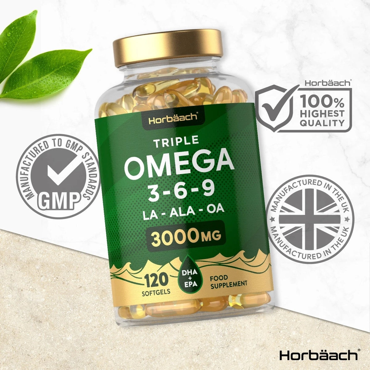 Omega 3 6 9, fish oil, flax seed, sunflower, LA, ALA, OA, 3000MG, EPA, DHA, ORDER ONLINE IN UK,