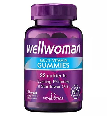 Vitabiotics Wellwoman Multi-Vitamin Gummies 60 Vegan Berry Gummies