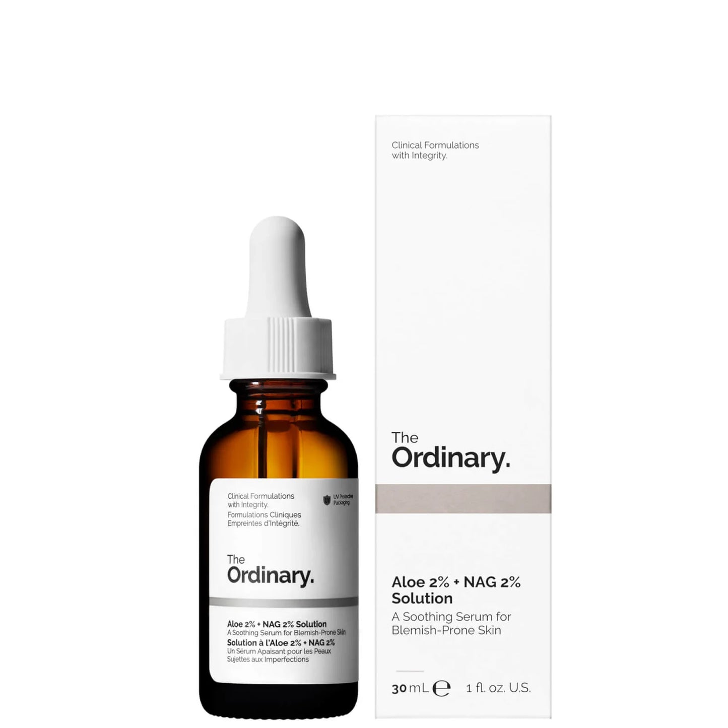 The Ordinary Aloe 2% + Nag 2% Solution Serum 30Ml