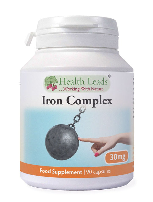 Health Leads Iron Complex 30Mg Capsules-90 Capsules