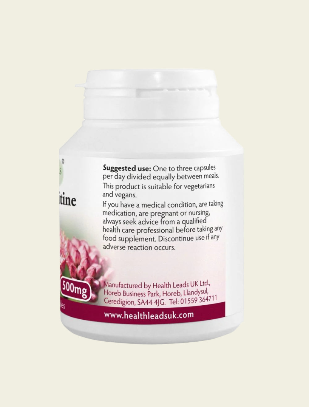 Health Leads Acetyl-L-Carnitine 500Mg X 90 Capsules