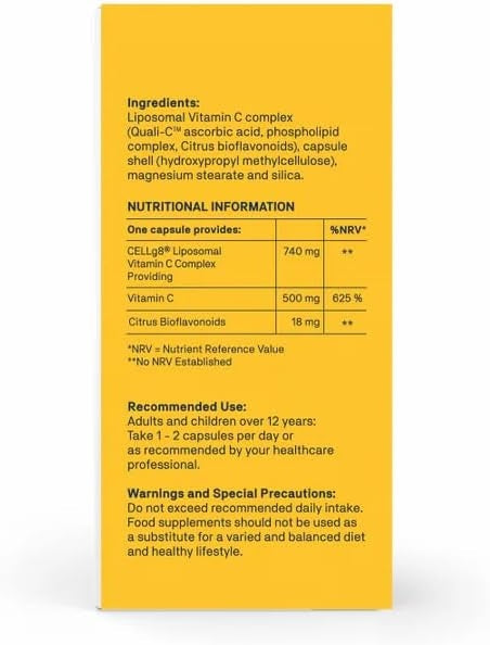 Natroceutics Vitamin C + Bioflavanoids 60 Vegan Capsules | Increased Bioavailability