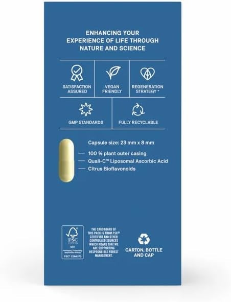 Natroceutics Vitamin C + Bioflavanoids 60 Vegan Capsules | Increased Bioavailability