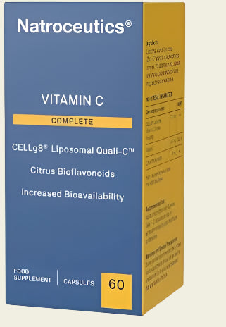 Natroceutics Vitamin C + Bioflavanoids 60 Vegan Capsules | Increased Bioavailability
