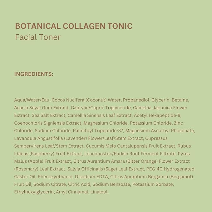 Pixi Botanical Collagen Tonic, Volumizing & Hydrating Toner 250 ml / 8.5fl oz