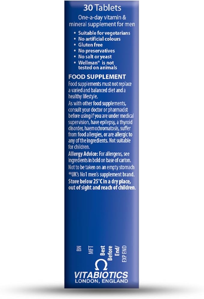 Original Multivitamin Tablets for Men- 30 Tablets.