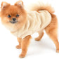 Ribbed Fleece Jumpers Pullover Sweatshirt for Small Dogs Cat