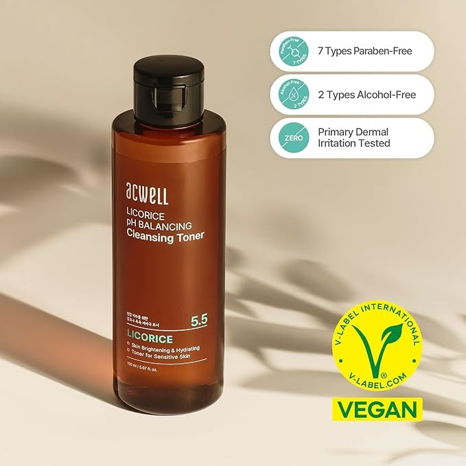ACWELL Licorice pH Balancing Cleansing Toner 150ml