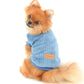 Ribbed Fleece Jumpers Pullover Sweatshirt for Small Dogs Cat