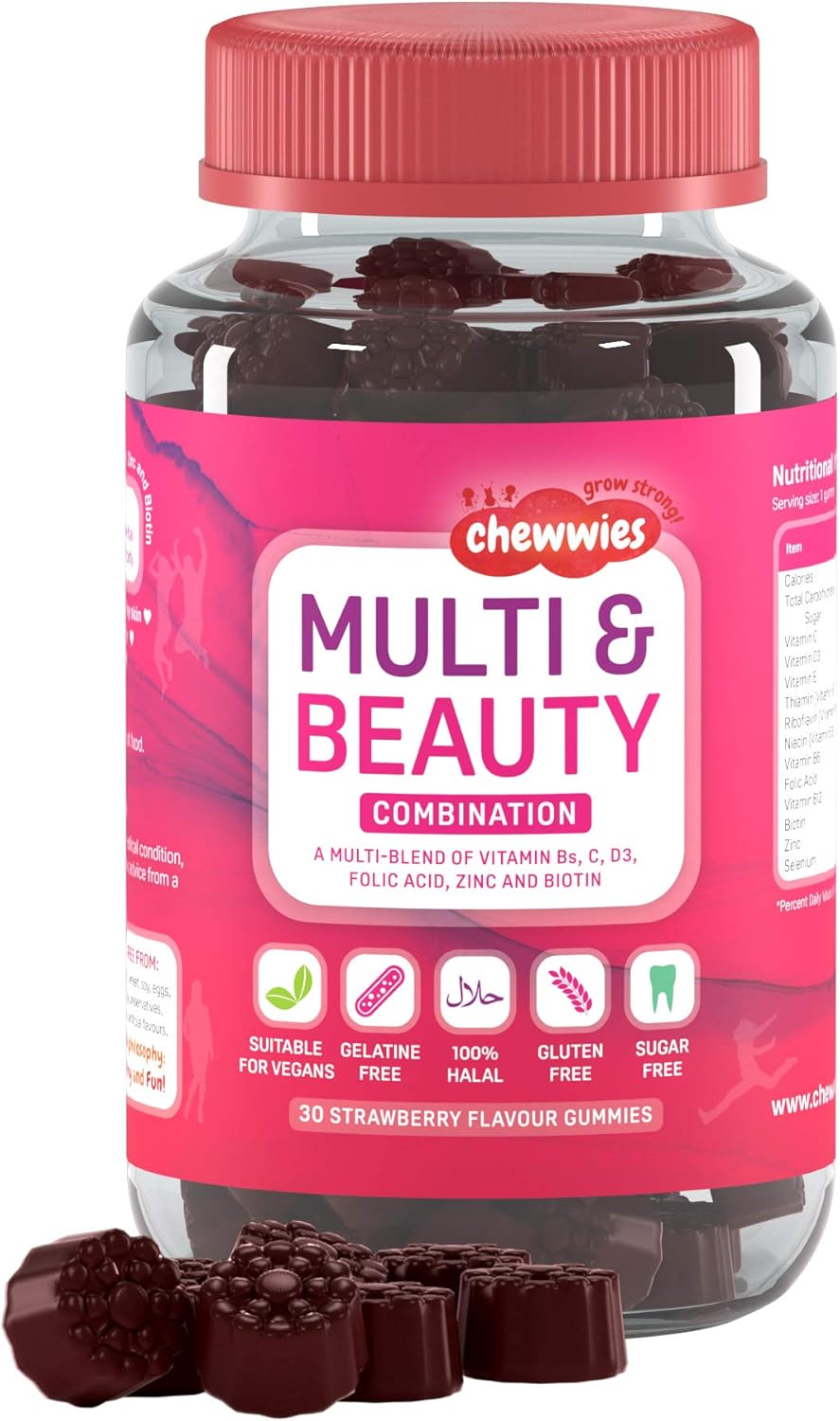 Women’s Multivitamin & Mineral Vegan Chewable 30 Gummies