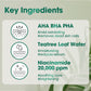 AHA, BHA, PHA, toner, face, skincare, buy online in UK, Korean Skincare for Acne Prone Skin, Niacinamide, tea tree