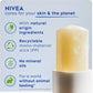 
NIVEA SUN Protect Caring Lip Balm SPF50, Lip balm, lip care, lip tint, Vegan & Cruelty-free, skincare, buy online in UK, 24H Moisture, SPF,No White Cast, Shea Butter,UVA/UVB, Vitamin C & E