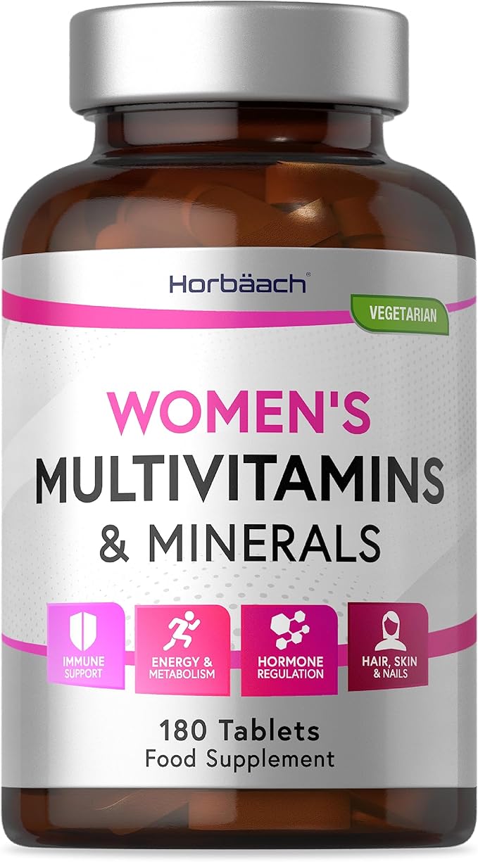 Womens Multivitamins and Minerals 180 Vegetarian Tablets