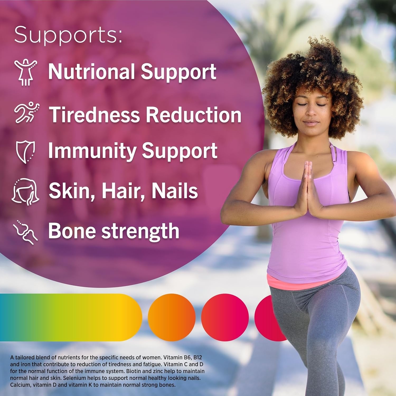 Centrum Women Tablets Multivitamin & Mineral Supplements, with 23 essential nutrients including vitamin D, C, and Iron, 60 count, Buy best Vitamins, Minerals & Supplements online in UK at luxsupp.com, Multivitamin Tablets for men & women, omega, Biotin and Iron, vitamin D, vitamin C, vitamin B, Gluten Free, lactose Free, wheat Free, nut Free
