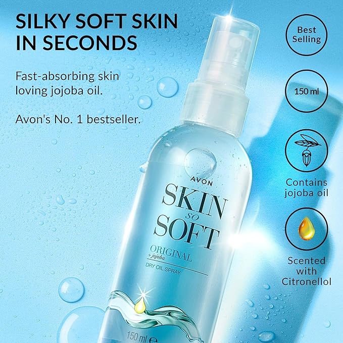 Avon Skin So Soft Dry Oil Spray 150ml