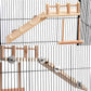 TeTupGa Hamster Bird Perches Cage