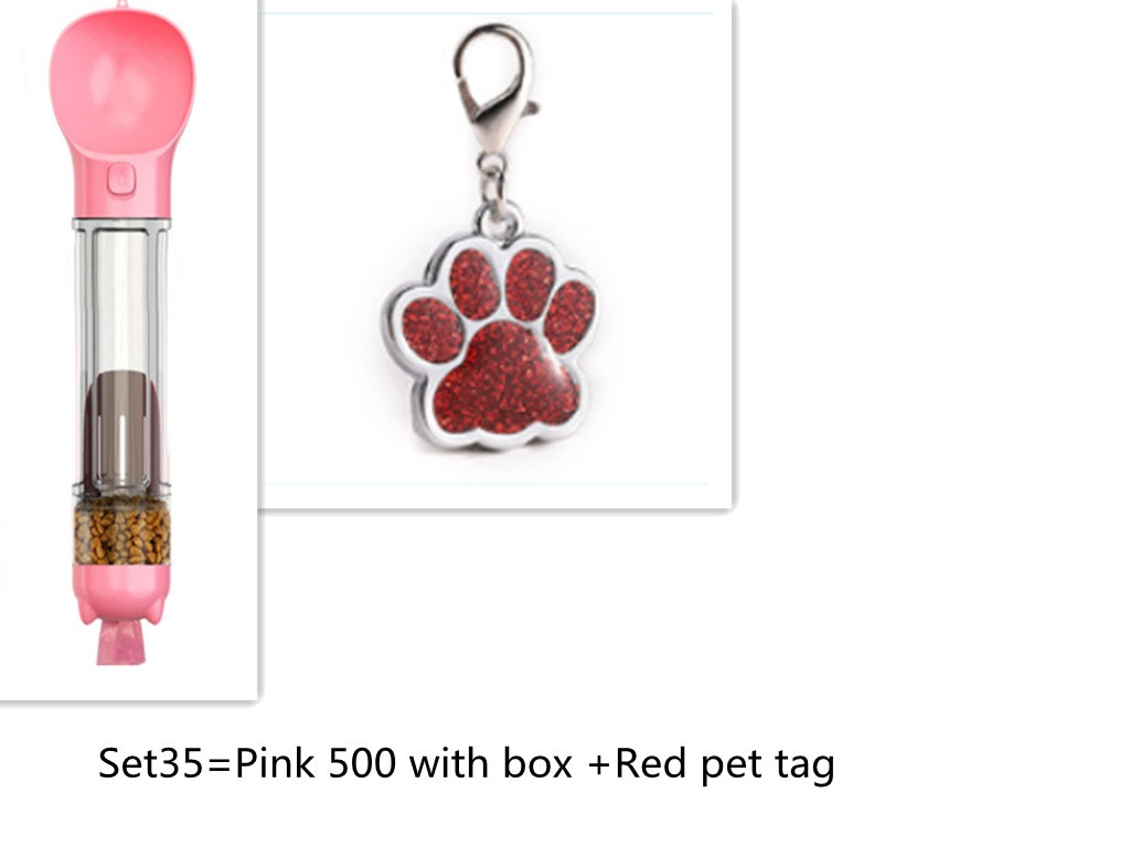 Pet Multifunctional Water Cup Going with the Dog